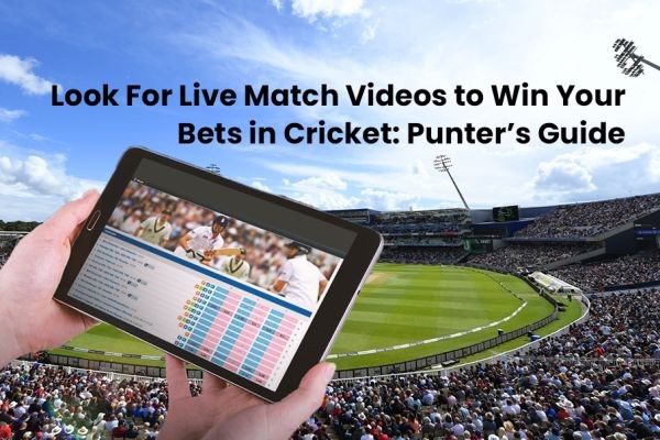 Look For Live Match Videos to Win Your Bets in Cricket: Punter’s Guide