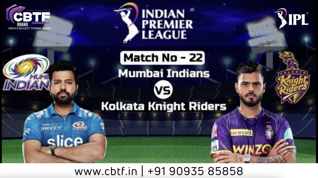 ⁣Match Preview - Mumbai Indians vs Kolkata Knight Riders