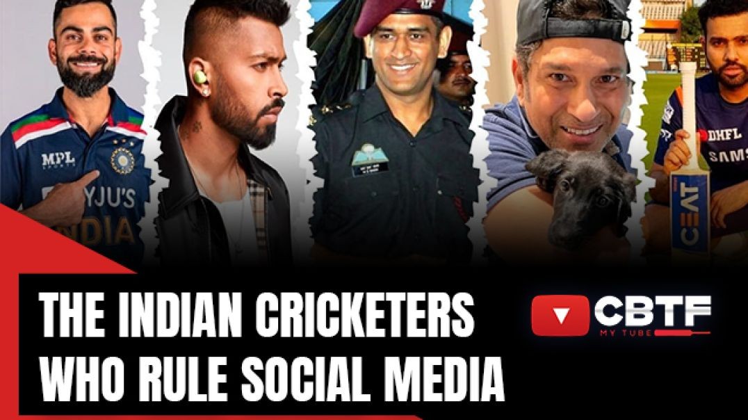 ⁣THE INDIAN CRICKETERS WHO RULE SOCIAL MEDIA