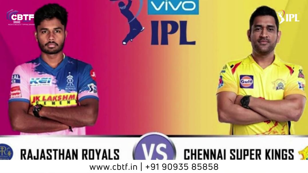 ⁣Match Preview - Rajasthan Royals vs Chennai Super Kings