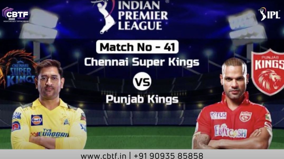 ⁣Match Preview - Chennai Super Kings vs Punjab Kings