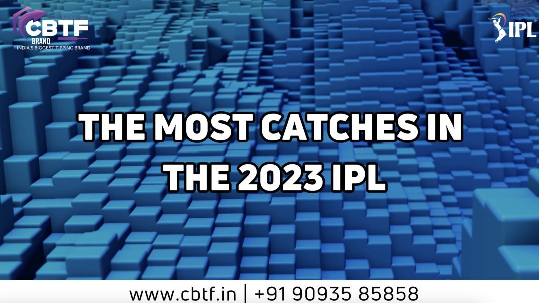 ⁣MOST CATCHES BY INDIVIDUAL PLAYERS IN IPL 2023