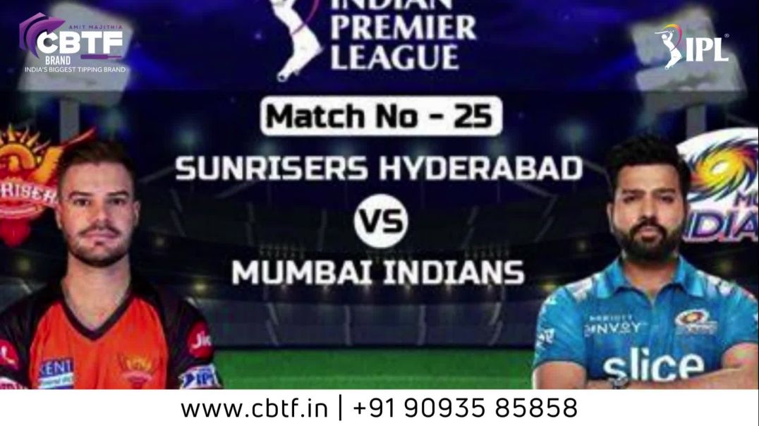 ⁣Match Preview - Sunrisers Hyderabad vs Mumbai Indians