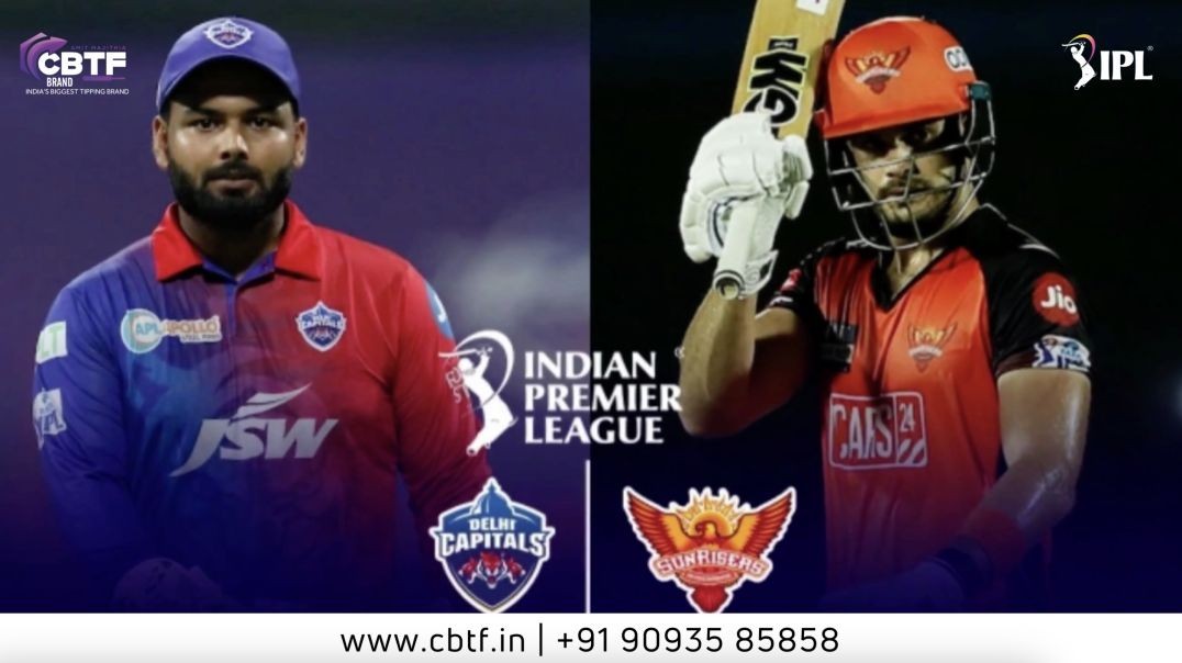 ⁣Match Preview - Delhi Capitals vs Sunrisers Hyderabad