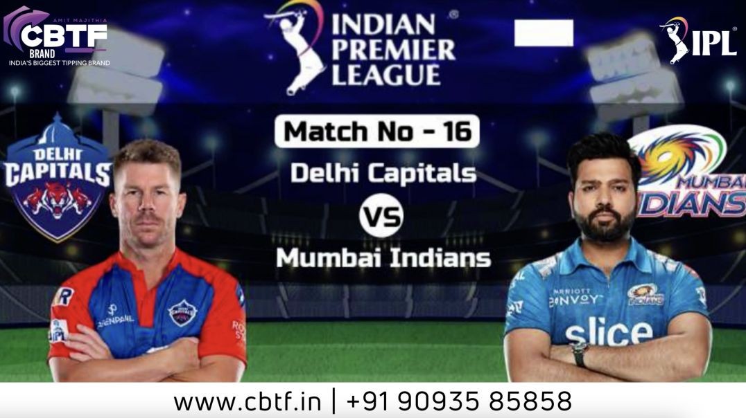 ⁣Match Preview - Delhi Capitals vs Mumbai Indians