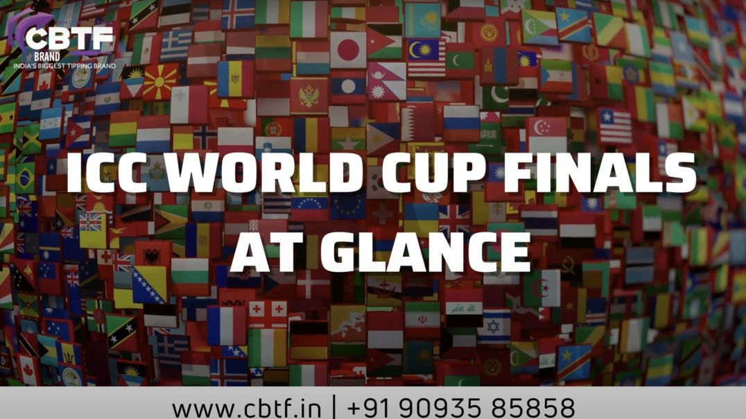 ⁣ICC WORLD CUP FINALS AT GLANCE