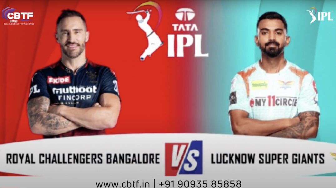 ⁣Match Preview - Royal Challengers Bangalore vs Lucknow Super Giants