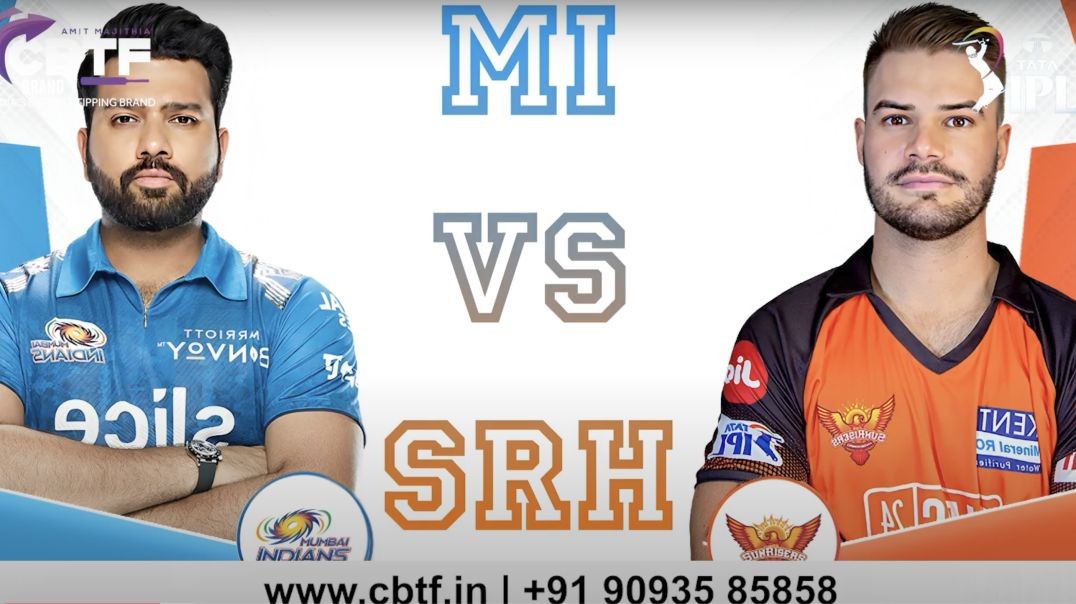 ⁣Match Preview - Mumbai Indians vs Sunrisers Hyderabad
