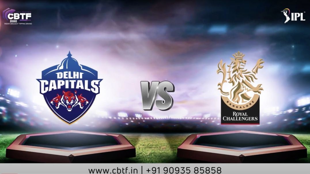 ⁣Match Preview - Delhi Capitals vs Royal Challengers Bangalore
