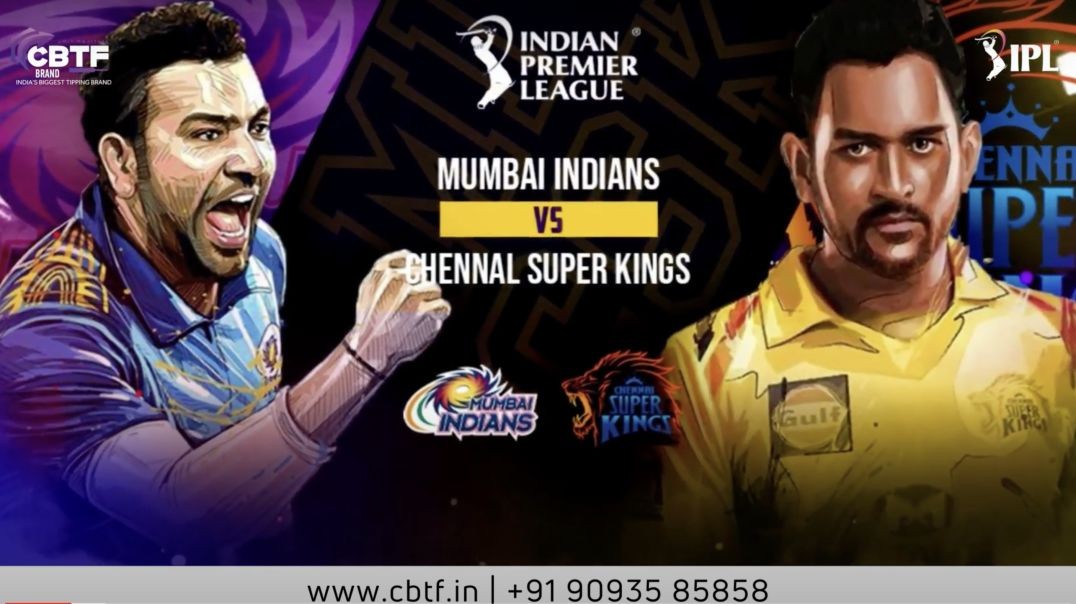 ⁣Match Preview - Mumbai Indians vs Chennai Super Kings