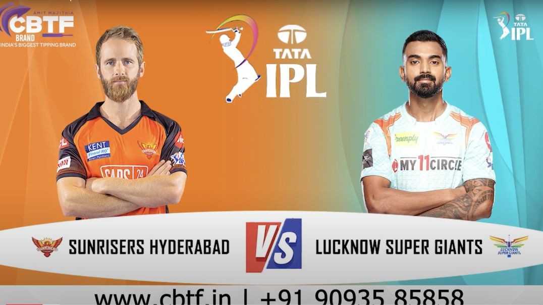 ⁣Match Preview - Sunrisers Hyderabad vs Lucknow Super Giants
