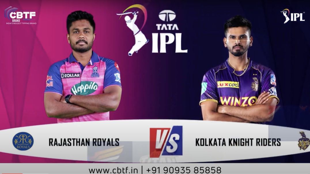 ⁣Match Preview - Rajasthan Royals vs Kolkata Knight Riders