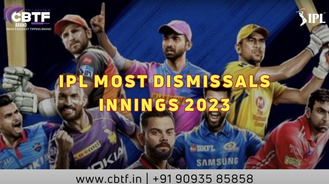 ⁣MOST DISMISSALS IN AN INNINGS IN IPL