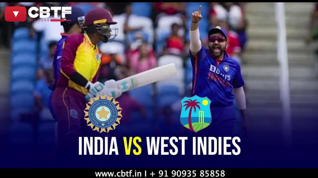 ⁣IND vs WI - SCHEDULE TEST, ODI, T20 MATCHES