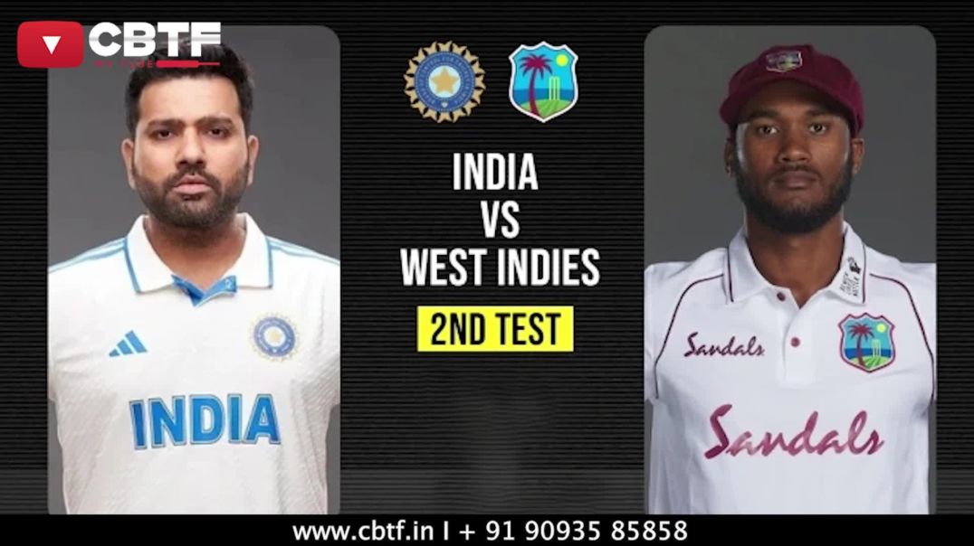 ⁣Match Preview- India vs West Indies - 2nd Test