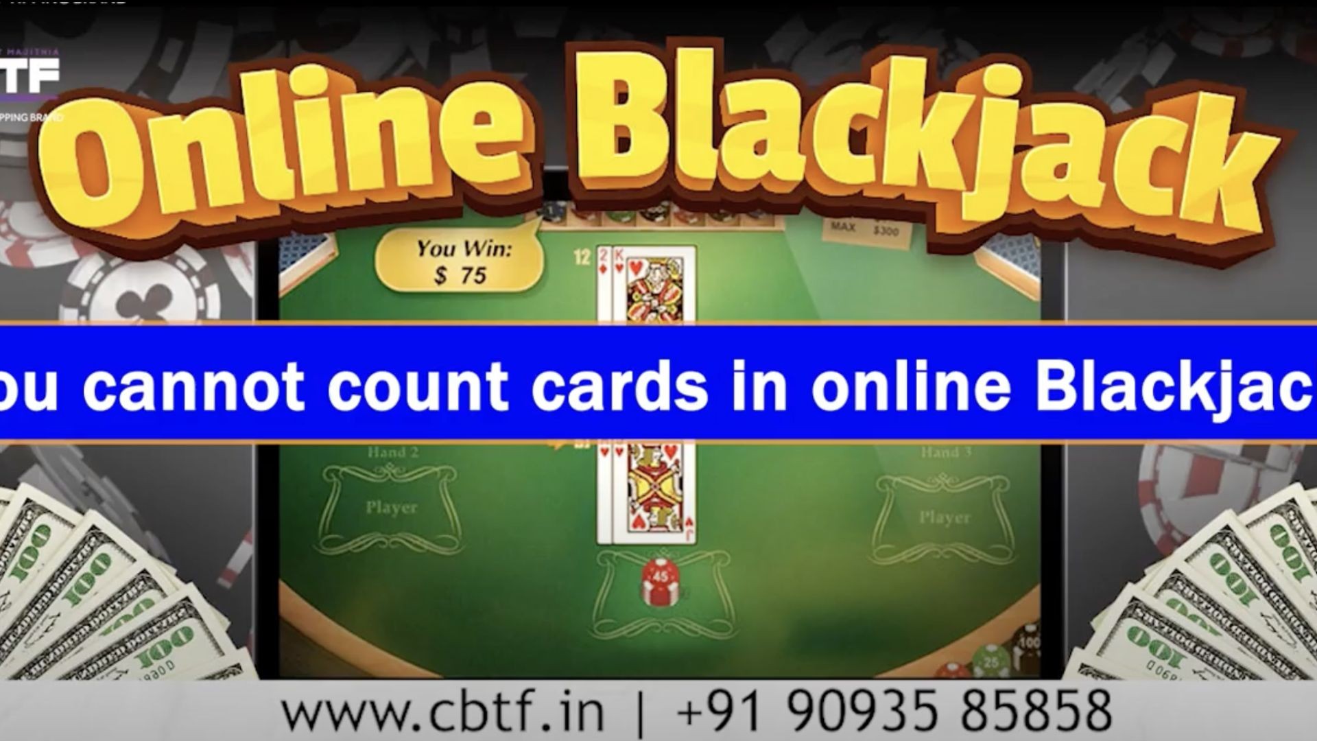 ⁣Online Blackjack - Playing Guide