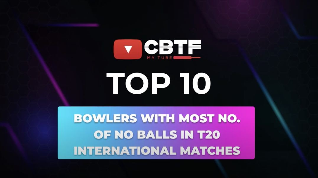 ⁣Mastering T20: Top Bowlers with Most No Balls in International Cricket