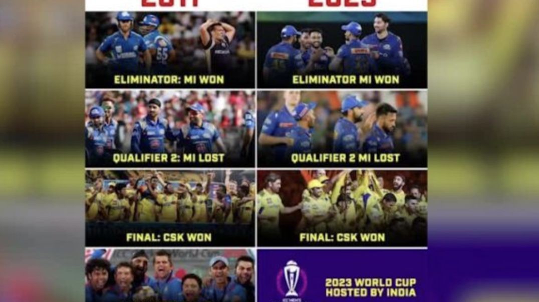 ⁣World Cup 2021 VS 2023 Cricket World Cup | Similarities in ODI World Cups