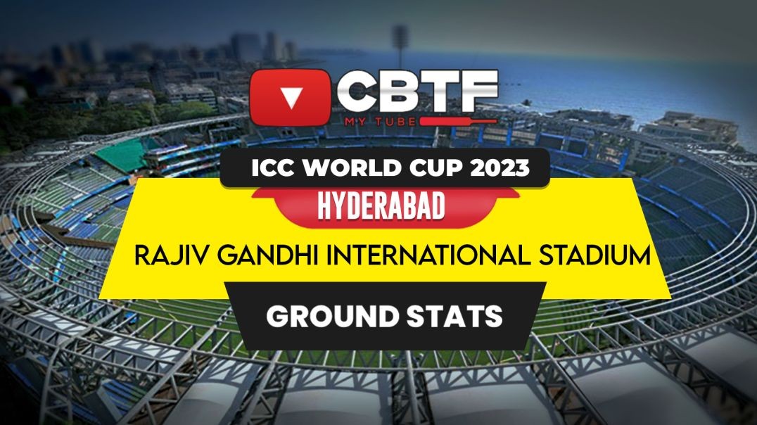 ⁣ODI World Cup 2023: Rajiv Gandhi International Stadium Stats