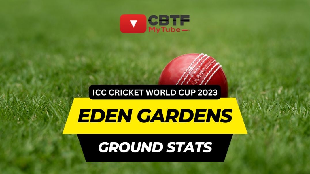 ⁣Cricket Stats: ODI World Cup 2023 at Eden Gardens