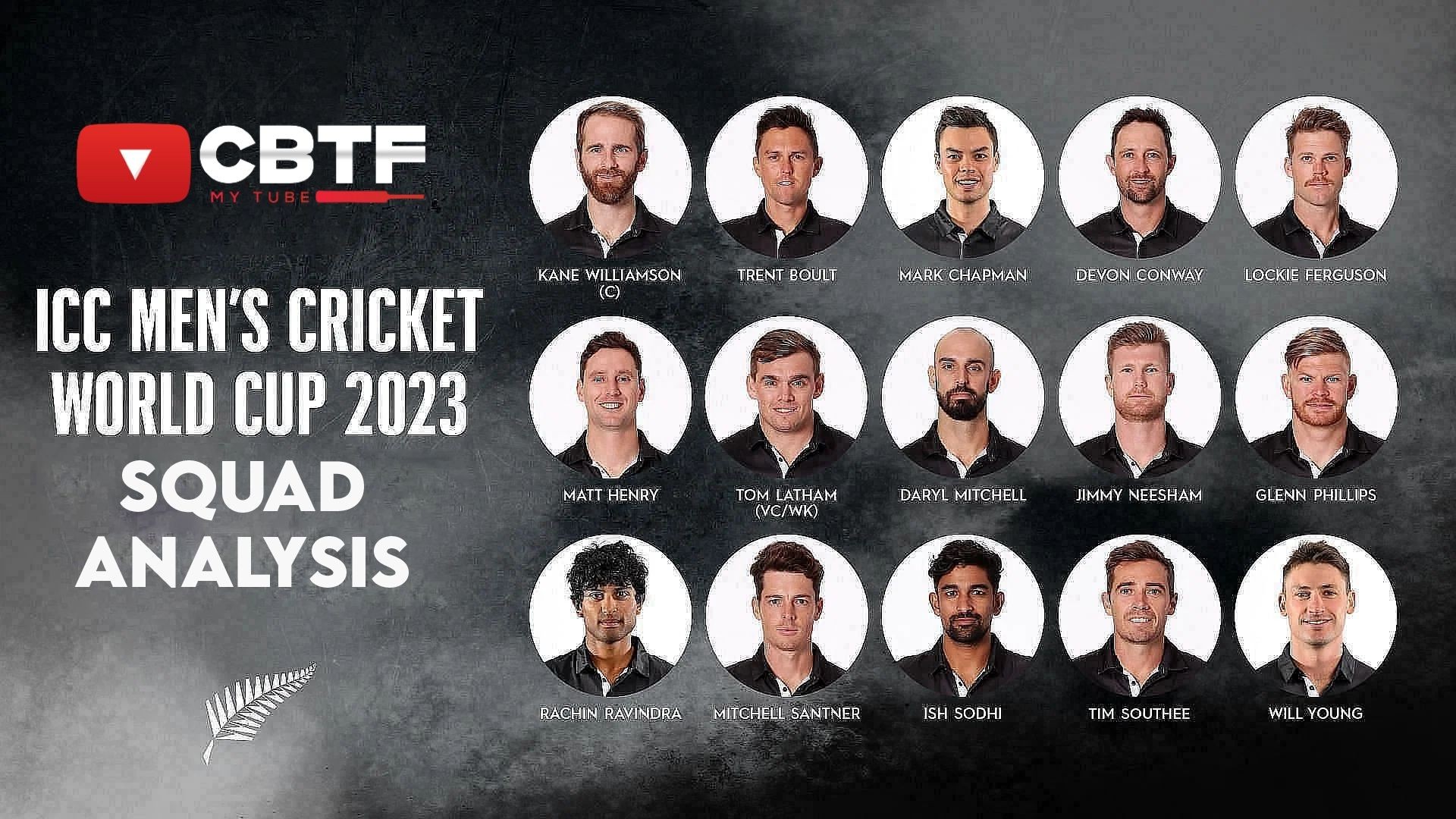 ⁣Cricket Team Analysis: New Zealand ODI World Cup Squad